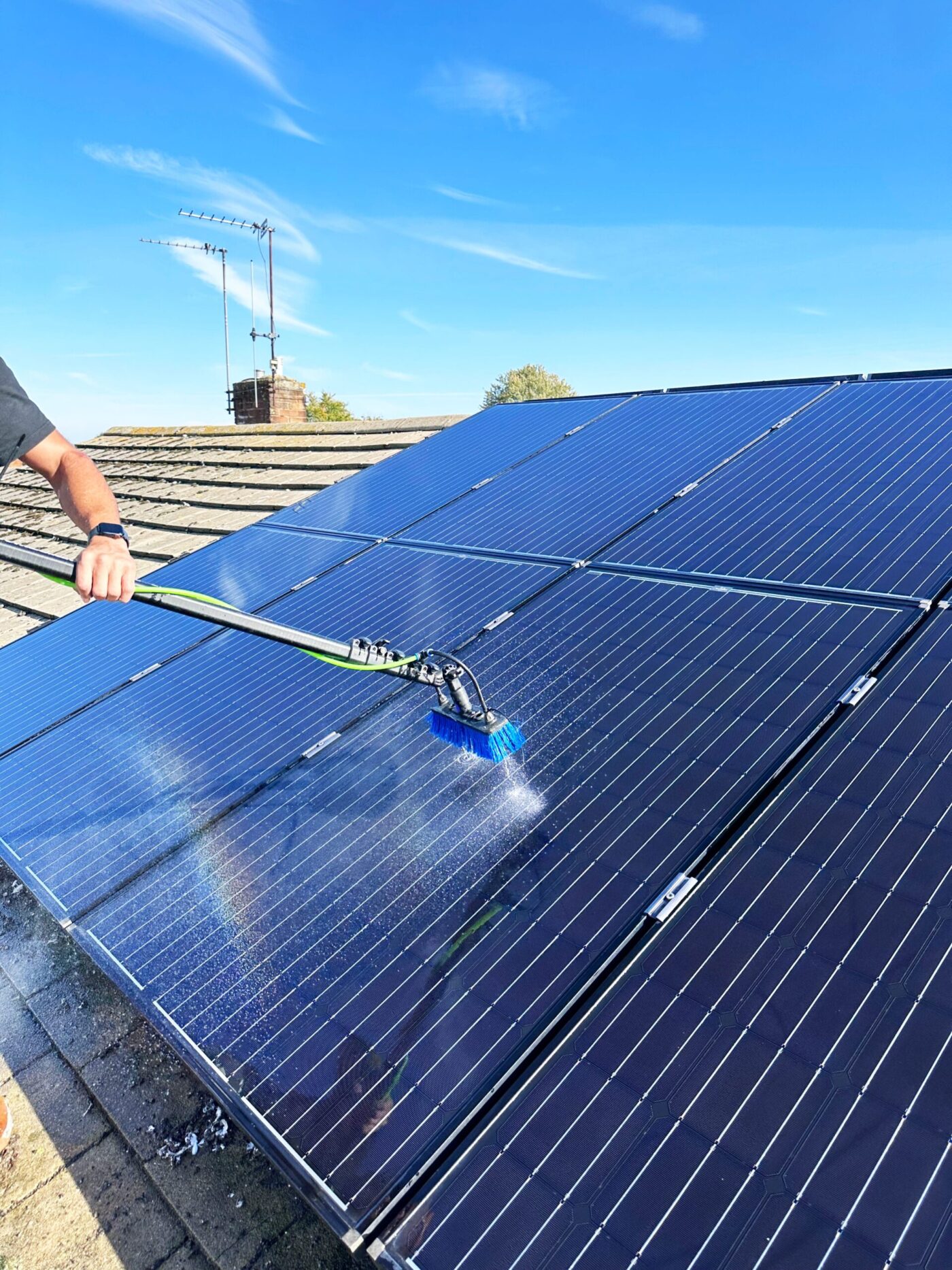 solar panel maintenance