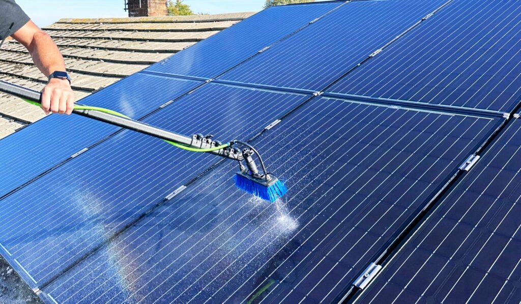 solar panel maintenance