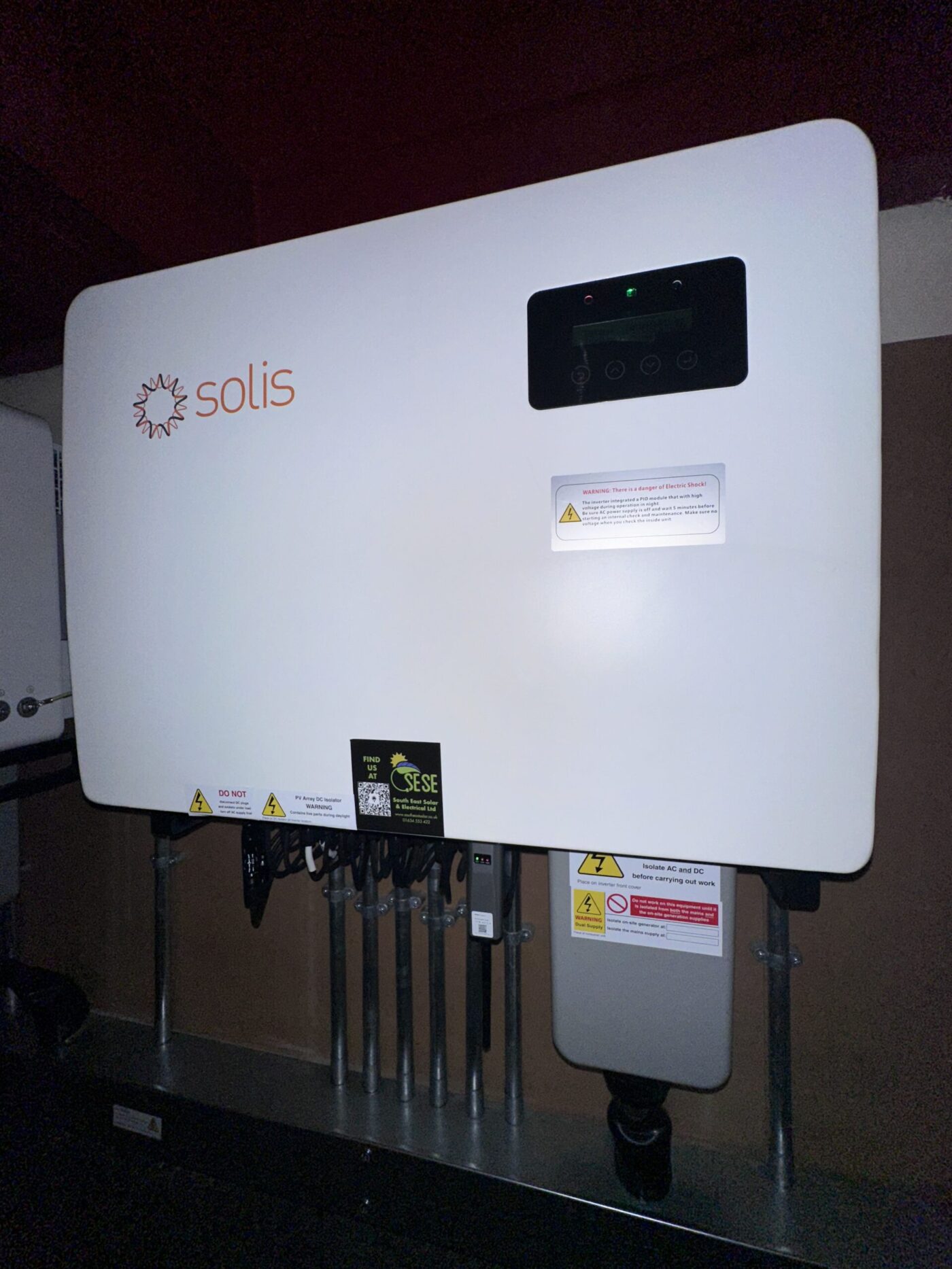 Solar PV system install in Swanley