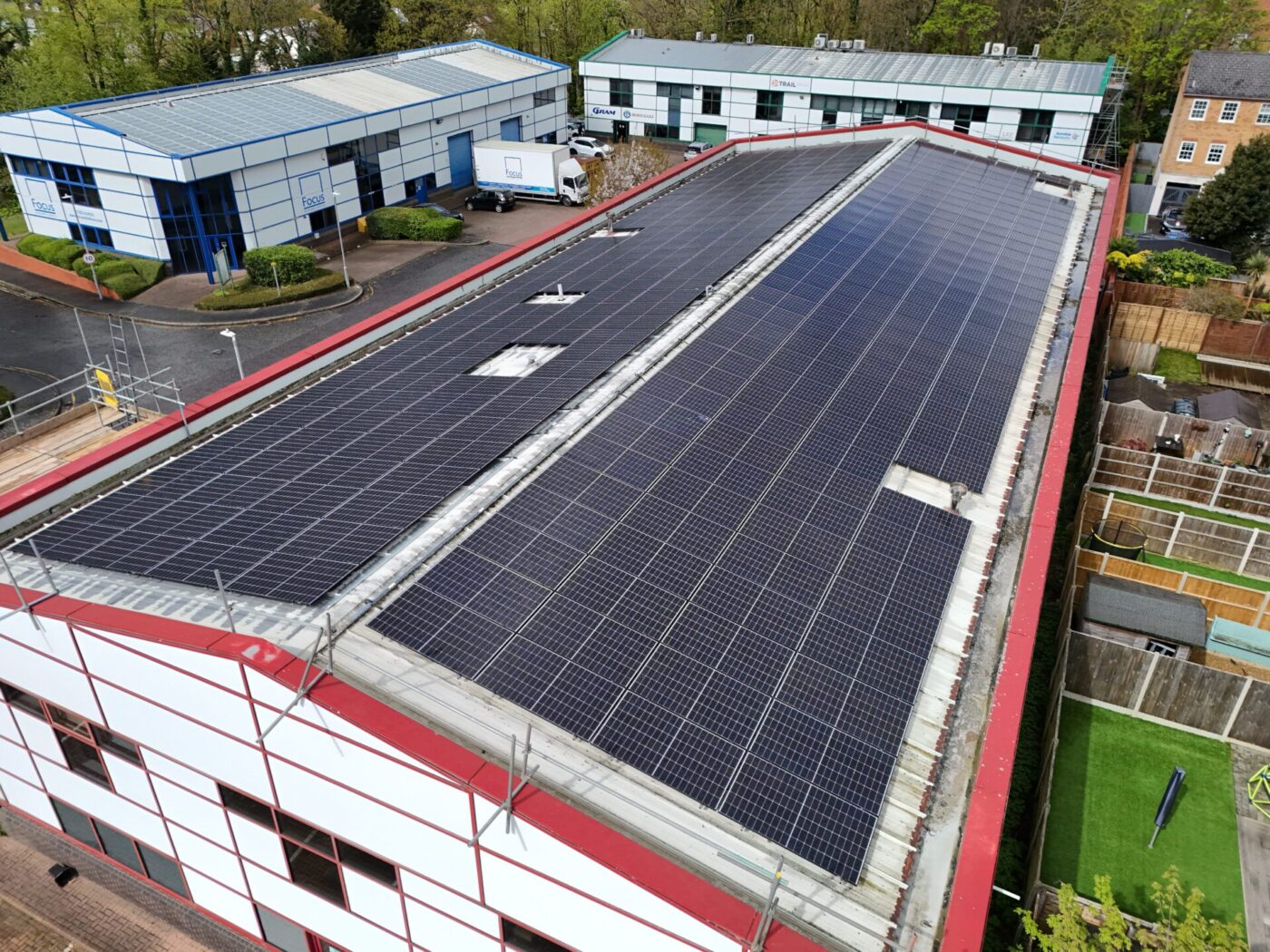 Solar PV system install in Swanley