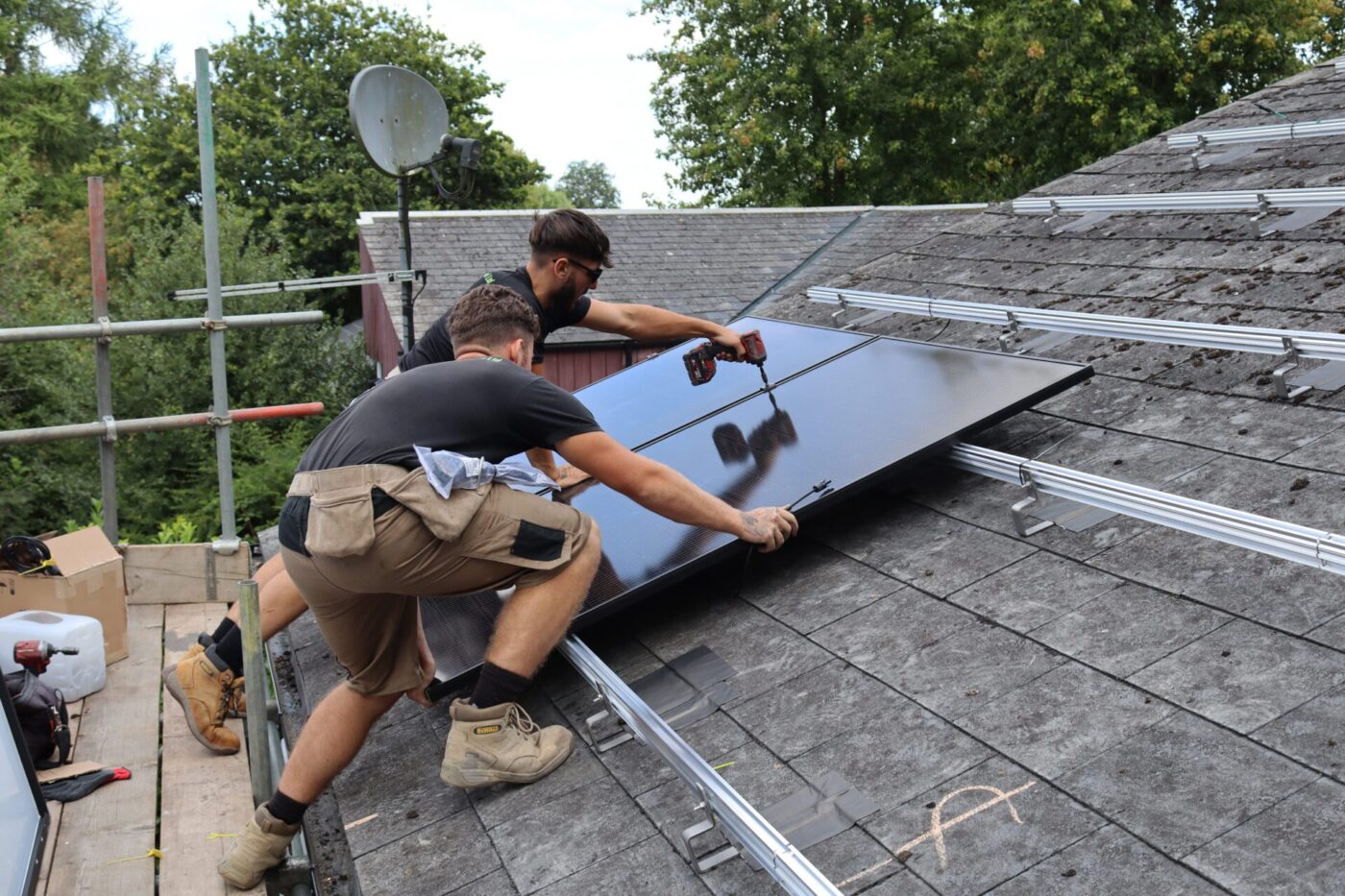 Solar PV system in Longfield