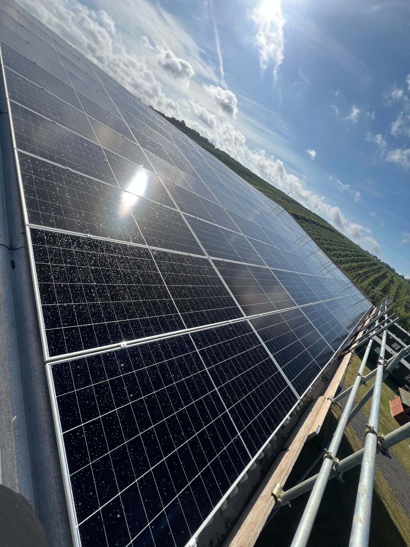 commercial solar PV install in Canterbury